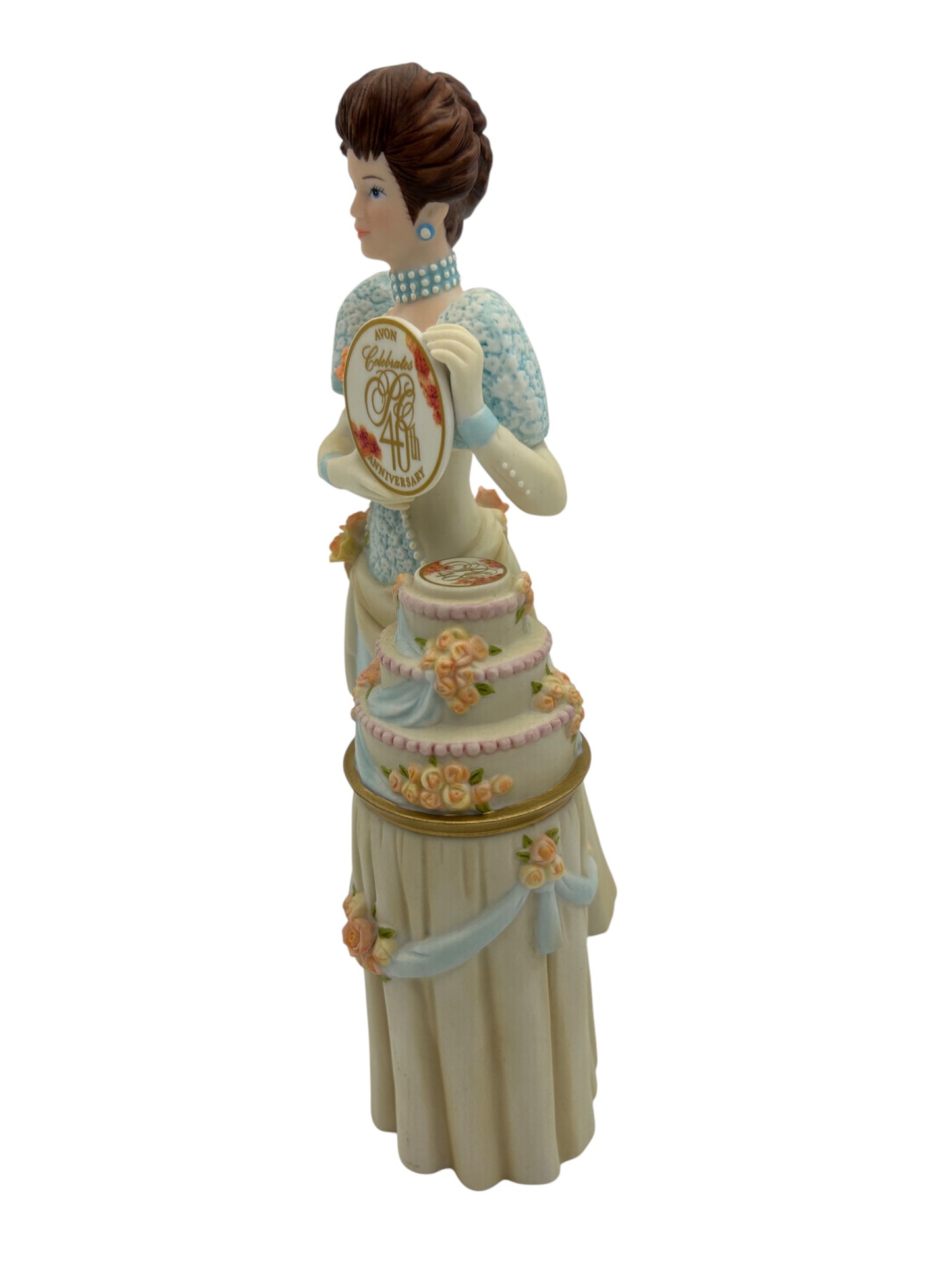 Avon - 2007 Presidents Club Figure Mrs. Albee Award Figurine Statue - NWB - 10"
