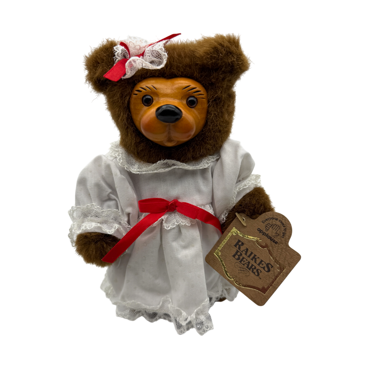 Raikes Bears - Tammy - Wood Faced Bear - 7"