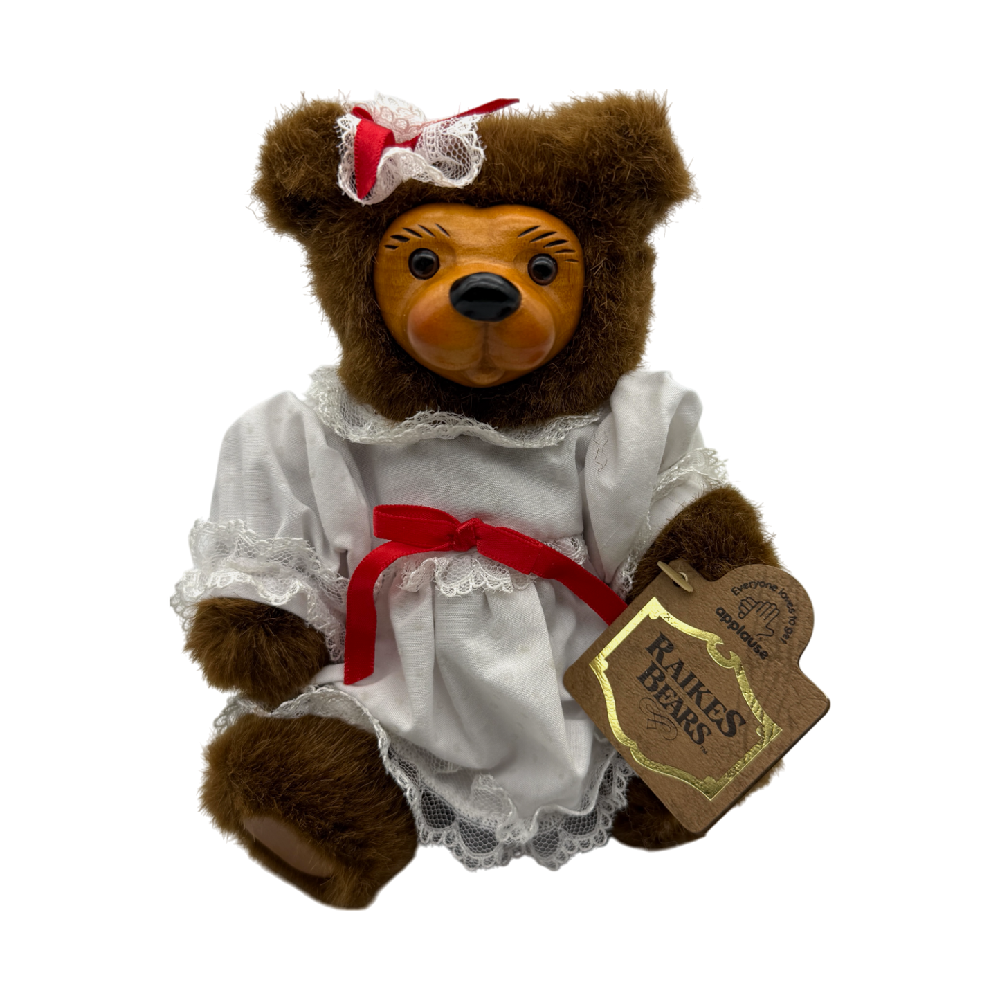 Raikes Bears - Tammy - Wood Faced Bear - 7"