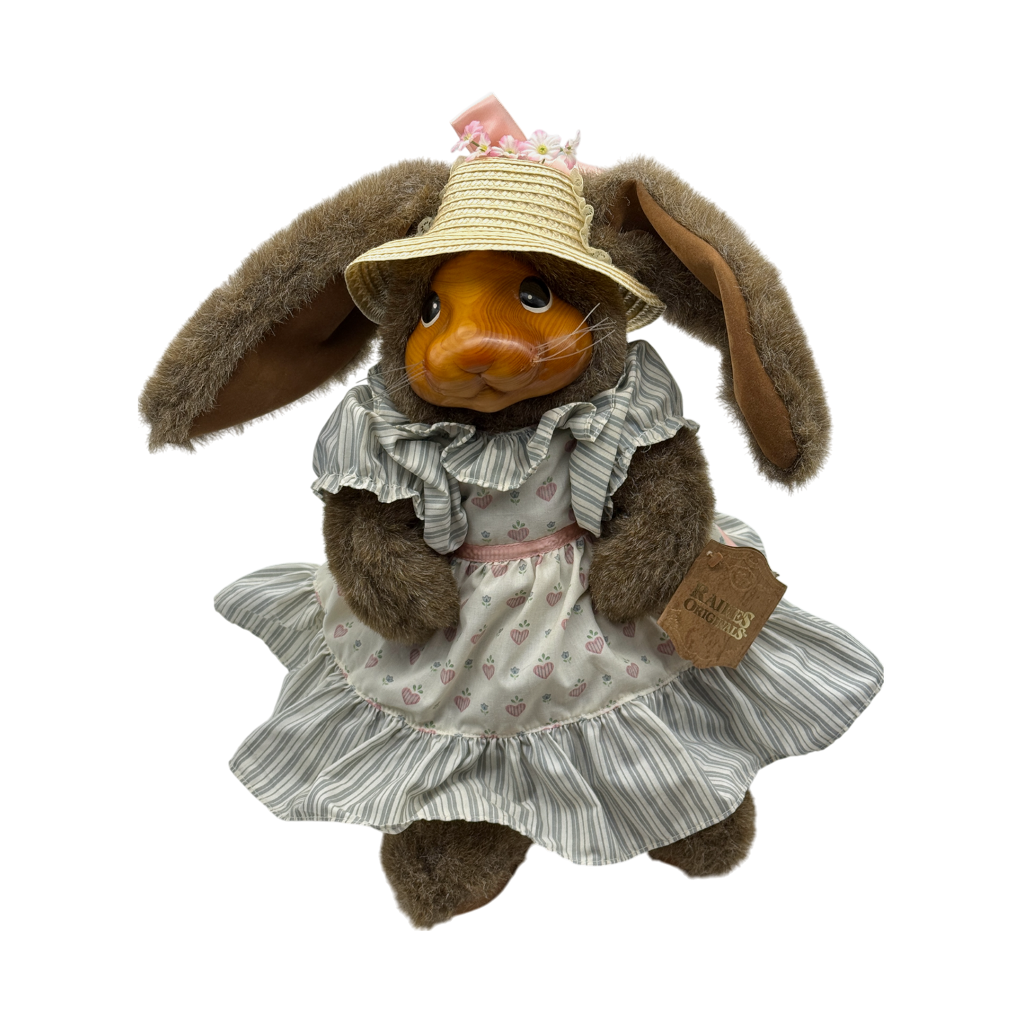 Raikes Bears - Wood Faced Rabbit - Jill & Andrew - Limited To 5000 - 18"