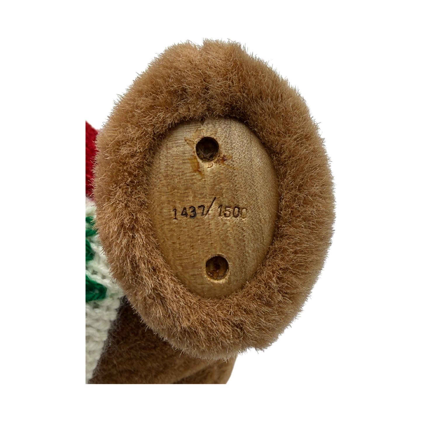 Raikes Bears - Wood Faced - Danny #1437/1500 - Hand Signed - 12"