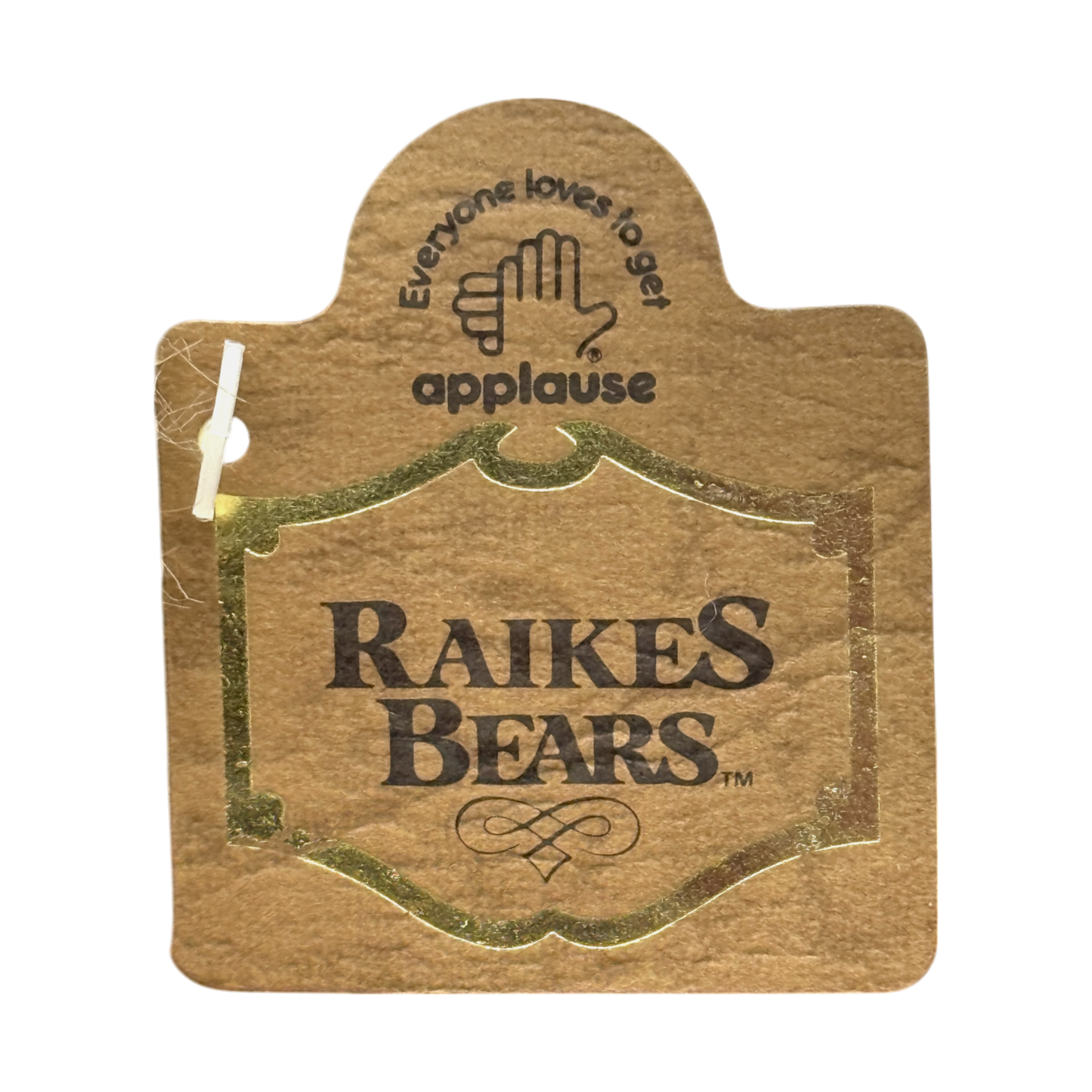 Raikes Bears - Wood Faced - Alec & Allison Limited To 7500 - Jointed - 12"