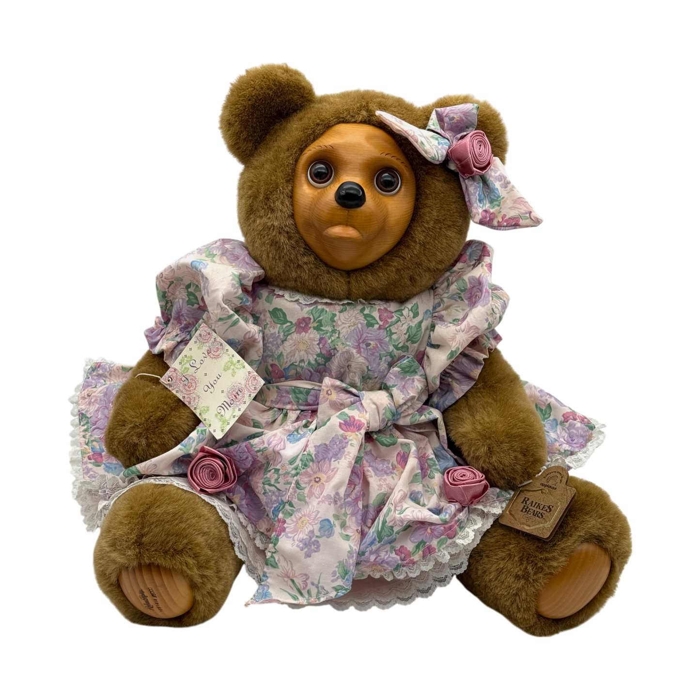 Raikes Bears - Wood Faced - Sophie - Limited To 7500 - Jointed - 16"