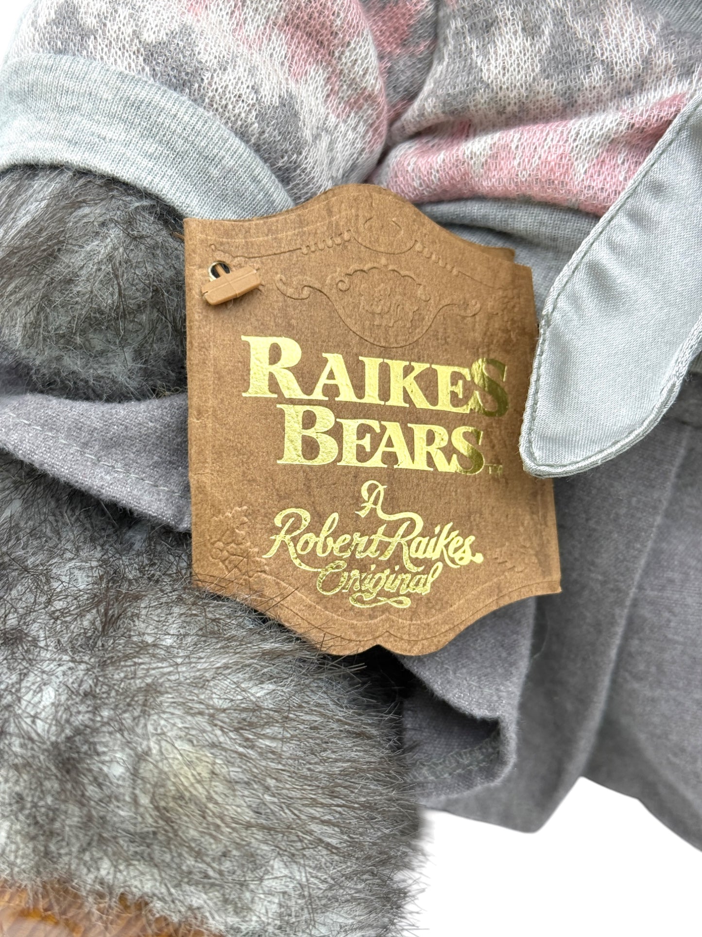 Raikes Bears - Wood Faced - Daisy - Limited To 1500 - Jointed - 14"