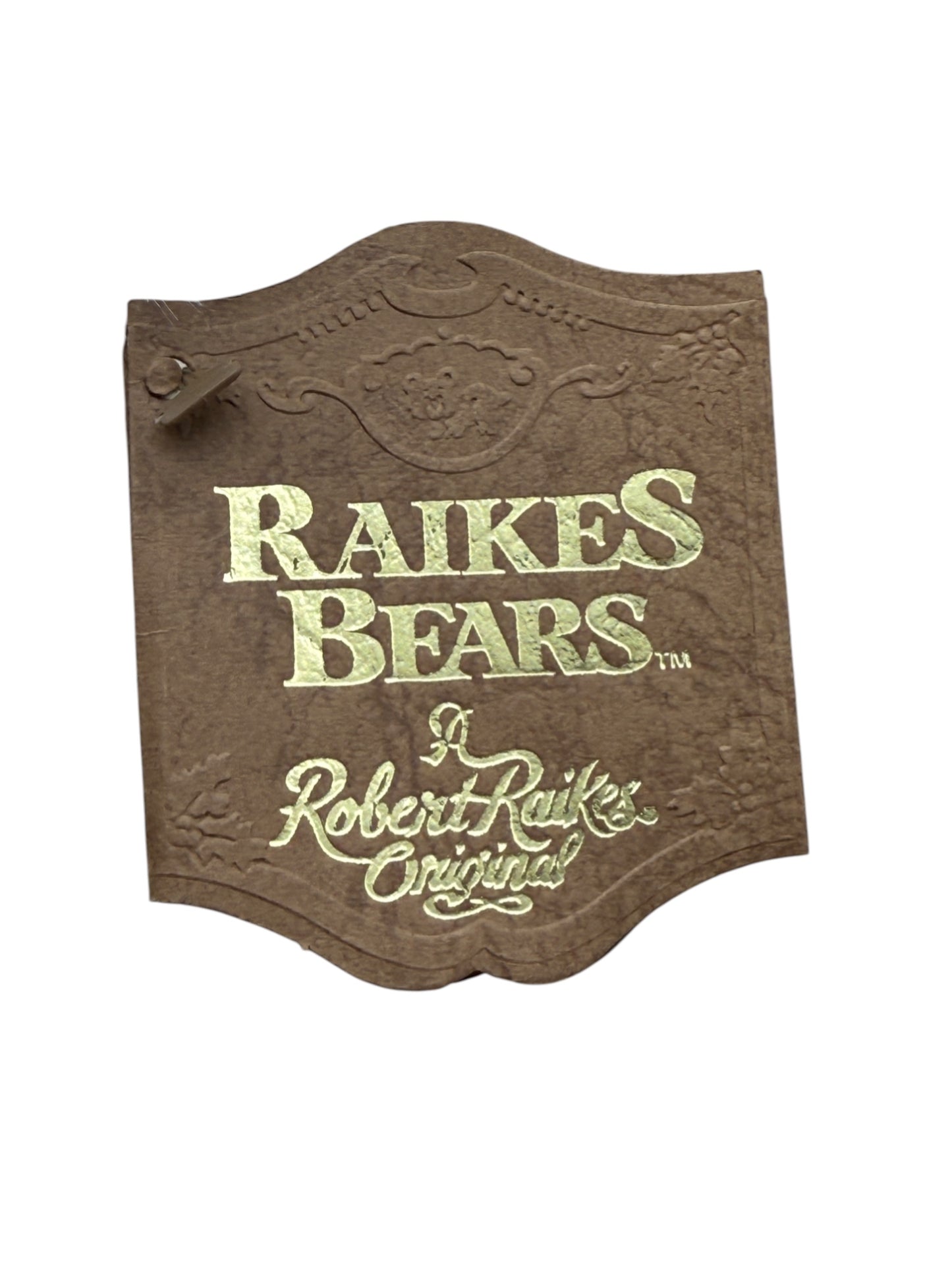 Raikes Bears - Wood Faced - Gregory & Allison - Limited To 15000 - Jointed - 15"