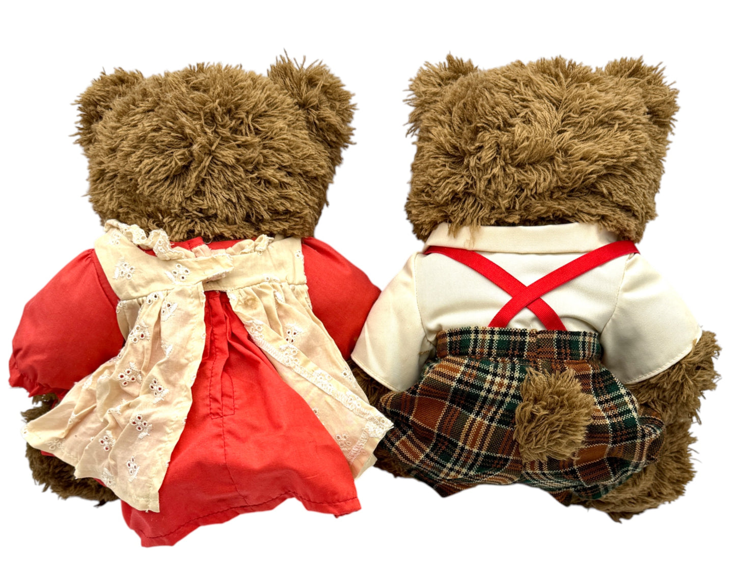 Raikes Bears - Wood Faced - Jack & Jill - Limited To 3000 - Jointed - 13"