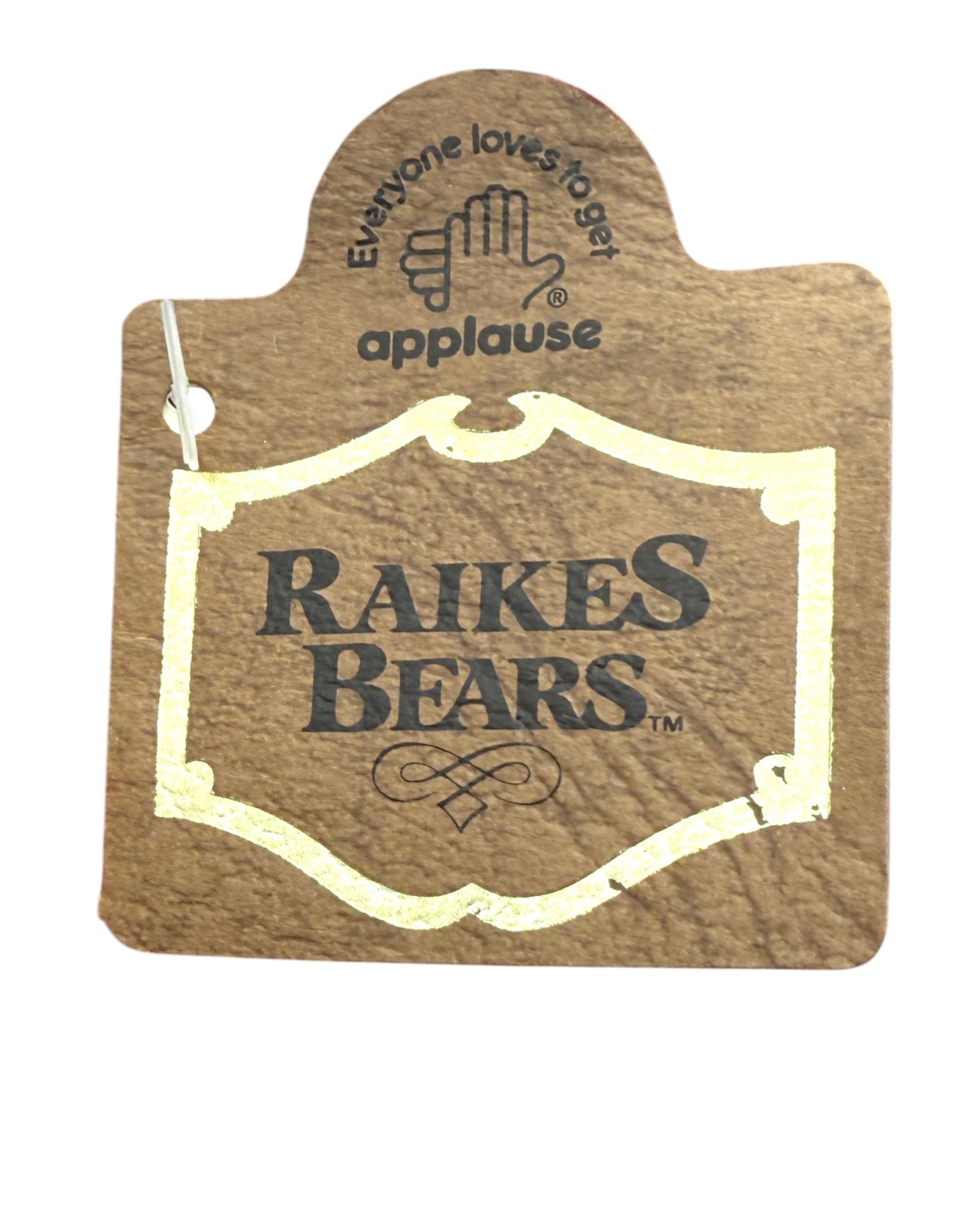 Raikes Bears - Wood Faced - Jack & Jill - Limited To 3000 - Jointed - 13"