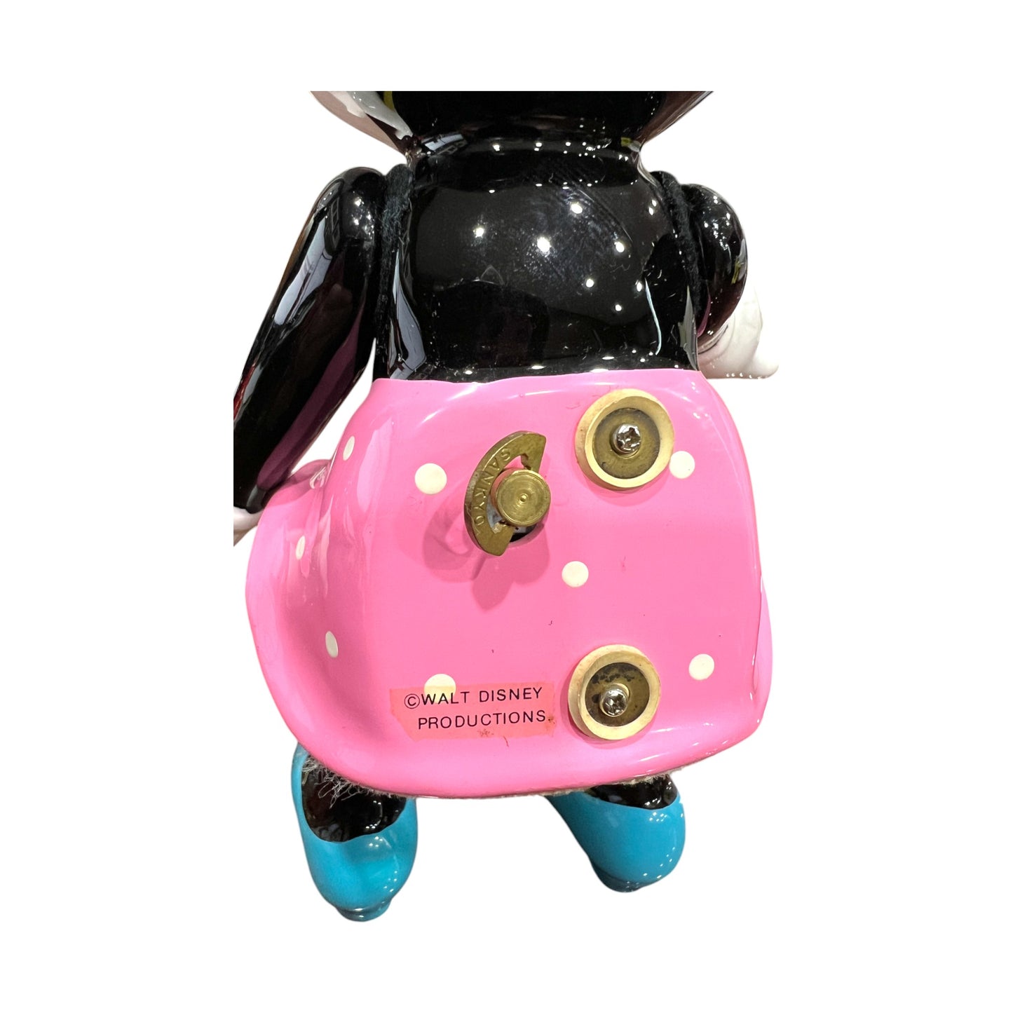 Walt Disney - Schmid - Micky & Minnie Mouse Music Box Figurine - 8"