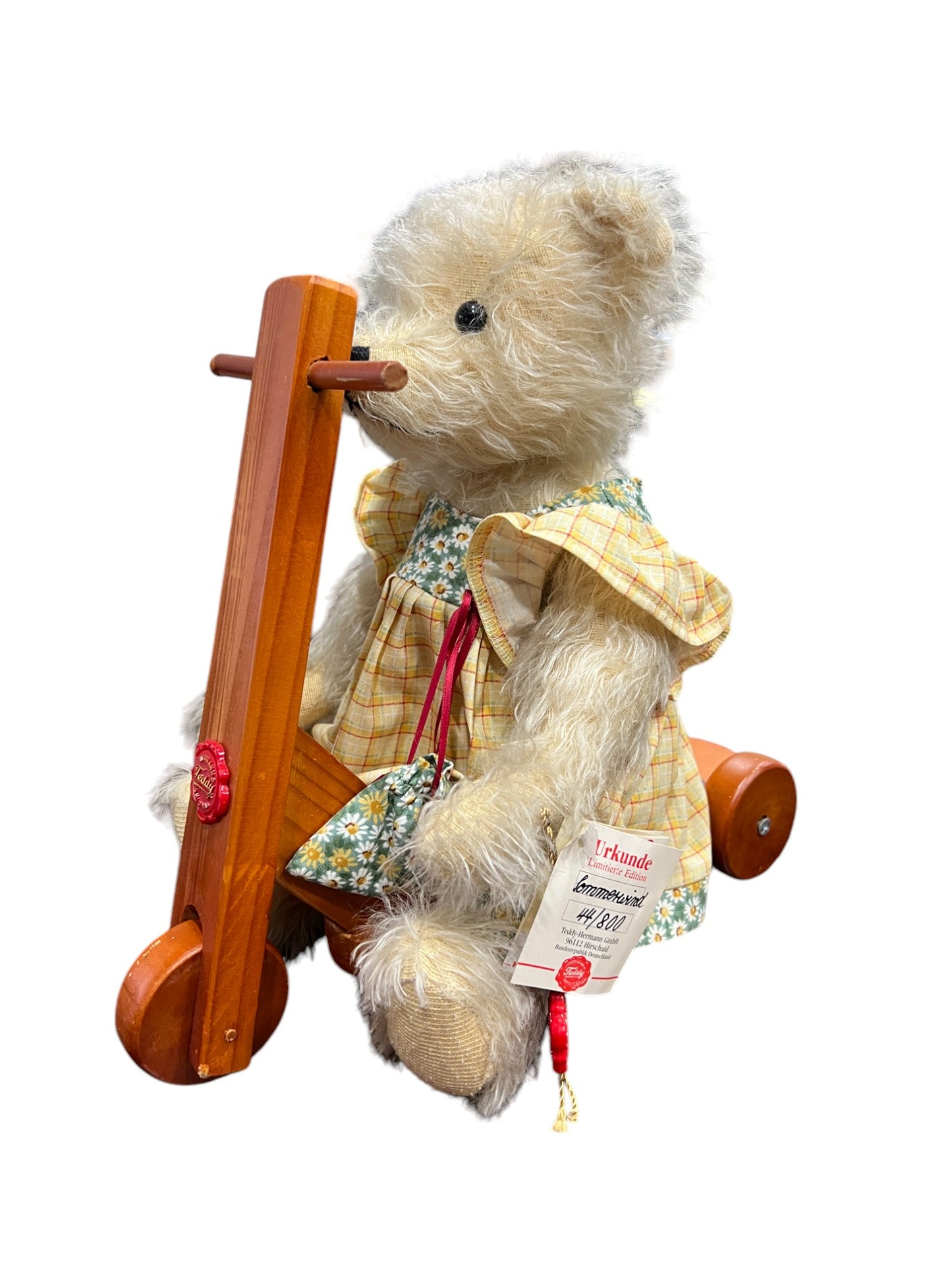 Hermann Teddy Original - Urkunde - Limited #44/800 - 14"