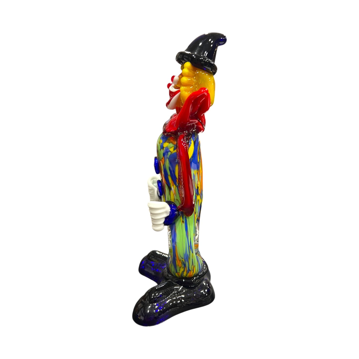 Murano Art Glass - Clown Bow-Legged - 9.5