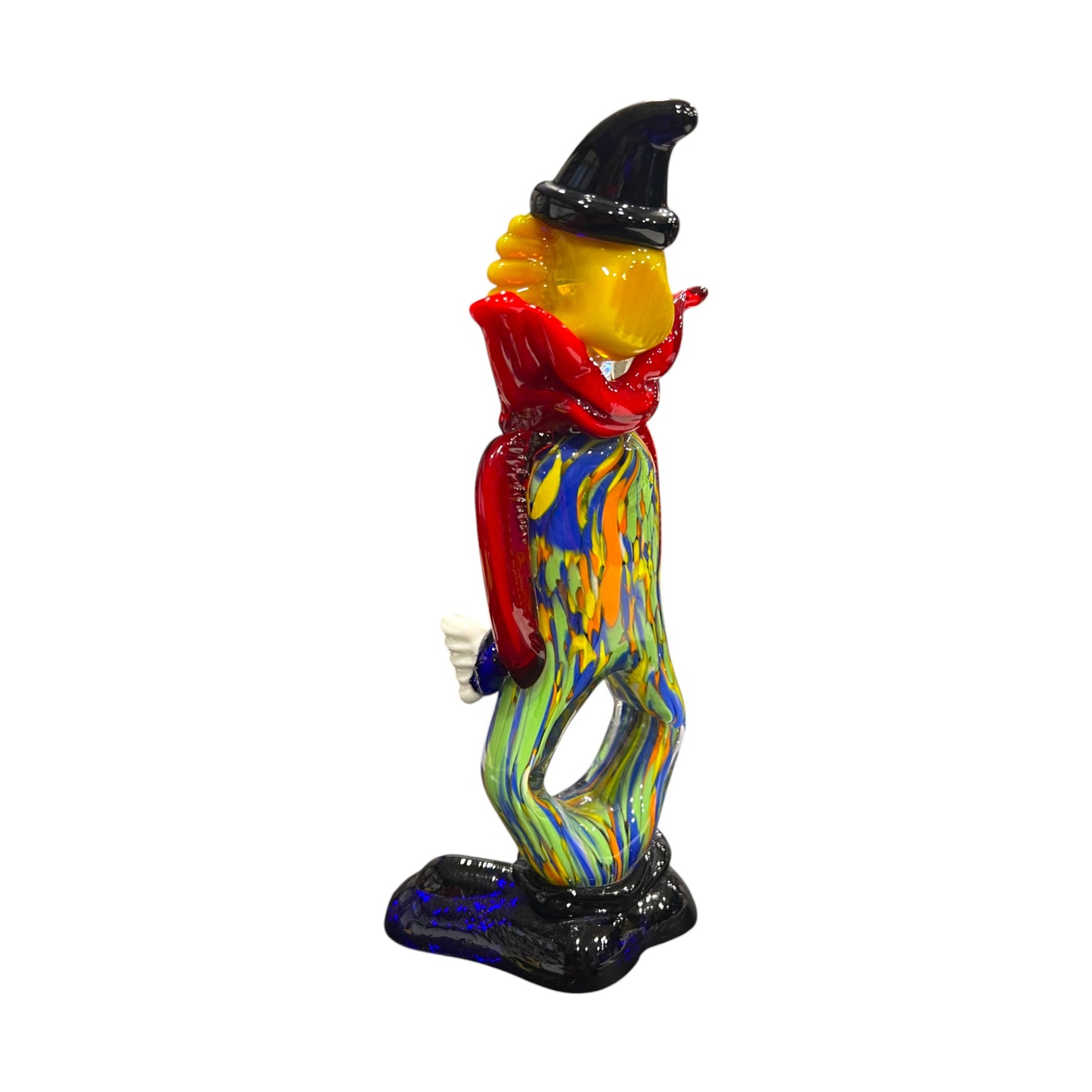 Murano Art Glass - Clown Bow-Legged - 9.5