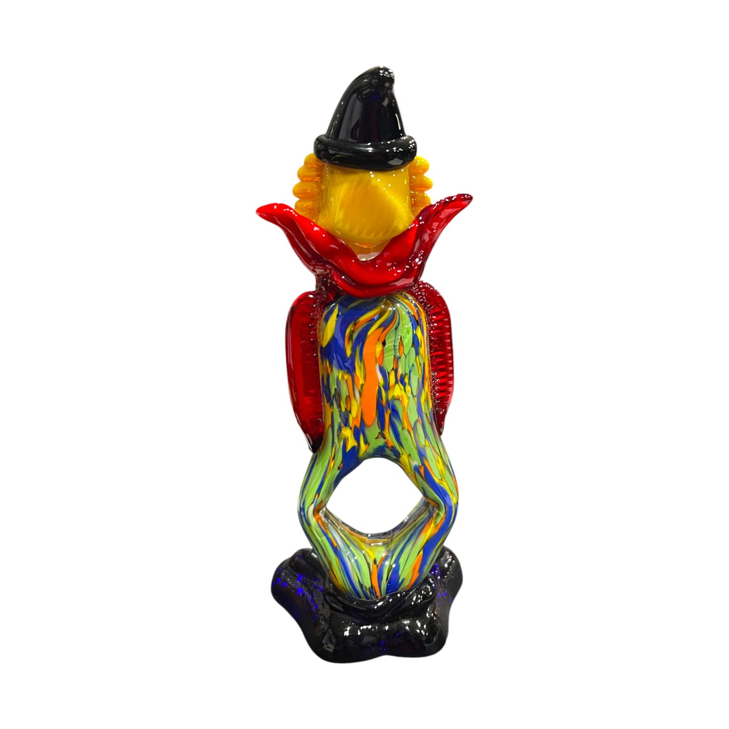 Murano Art Glass - Clown Bow-Legged - 9.5