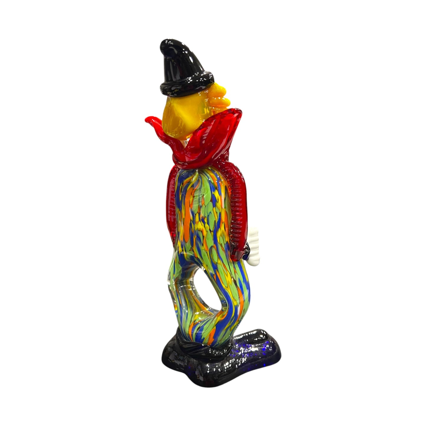Murano Art Glass - Clown Bow-Legged - 9.5