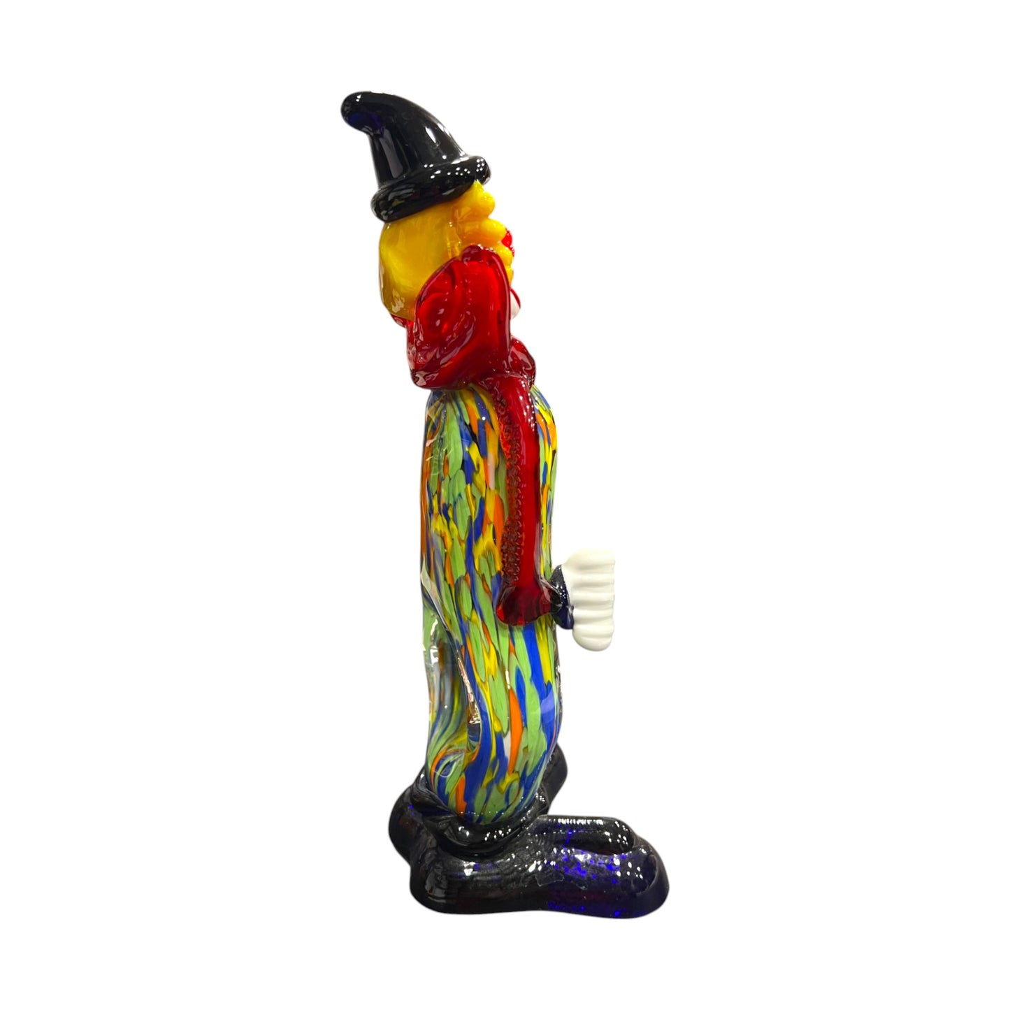 Murano Art Glass - Clown Bow-Legged - 9.5