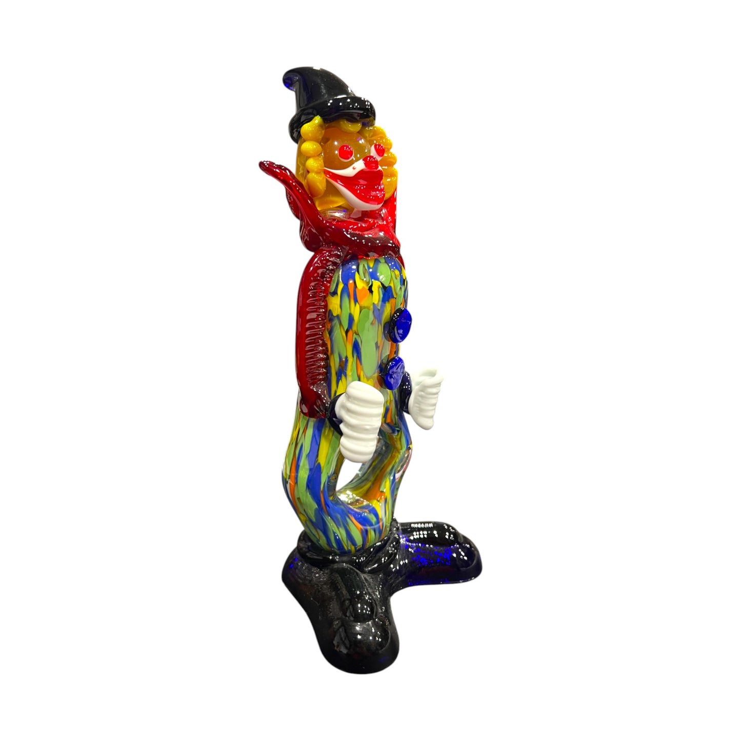 Murano Art Glass - Clown Bow-Legged - 9.5