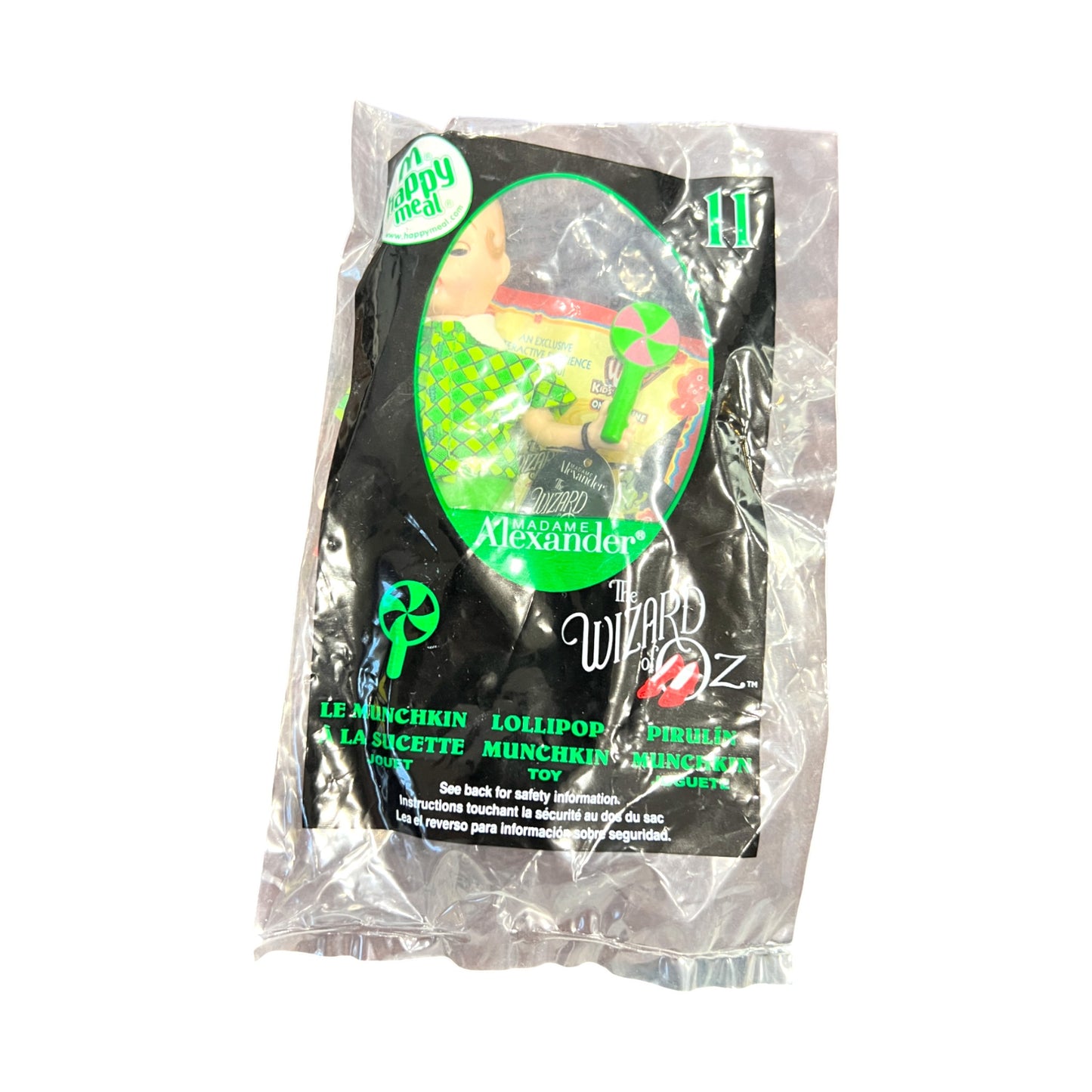 McDonalds - Madame Alexander - The Wizard Of Oz - Lollipop Munchkin #11 - 6"