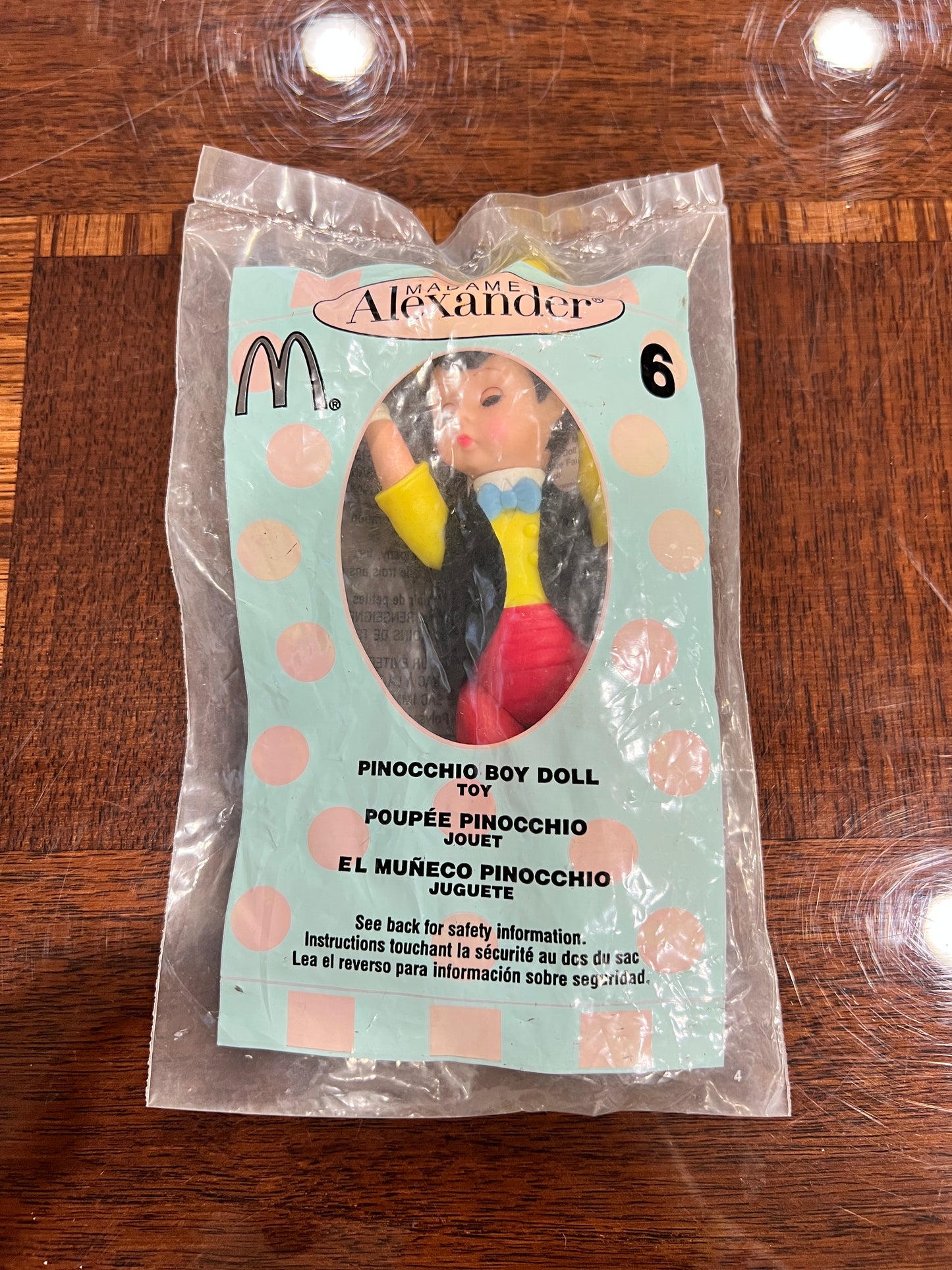 McDonalds - Madame Alexander - Disney - Pinocchio - 5"