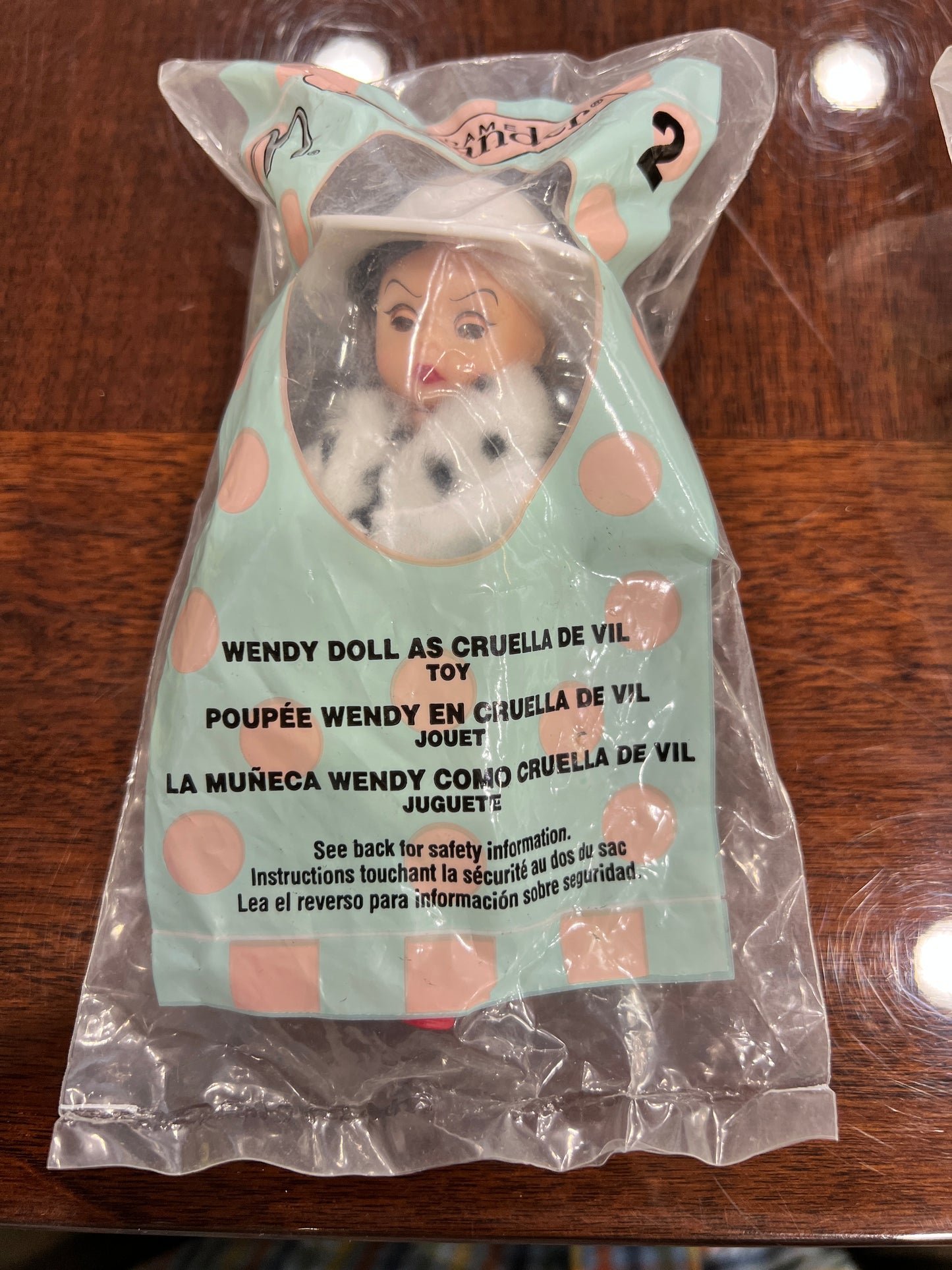 McDonalds - Madame Alexander - Disney - Cruella De Vil - 5"