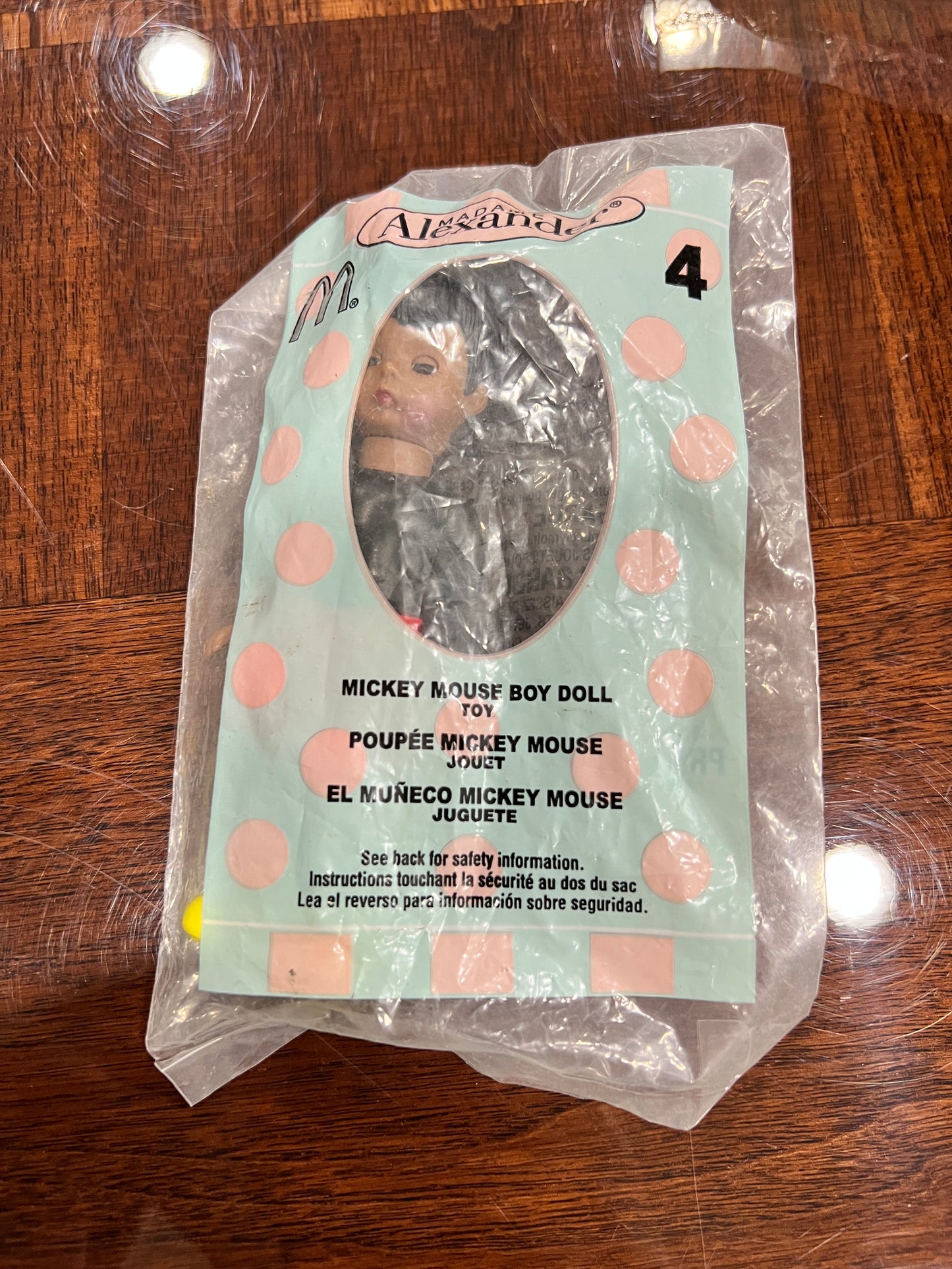 McDonalds - Madame Alexander - Disney - White Mickey Mouse Boy #4- 5"