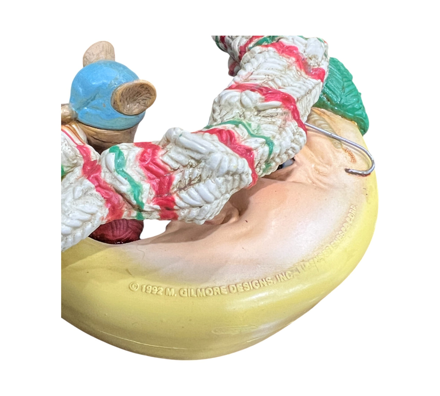 Enesco - Christmas Nite Cap - Christmas Ornament - 1991 - 3.5"