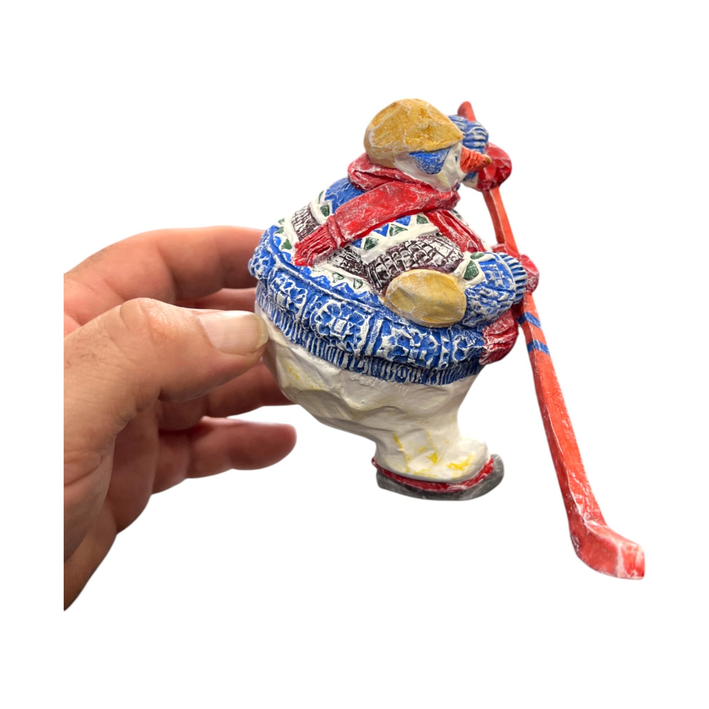 Department 56 - Snowball Hockey Player - Christmas Ornament - 5"