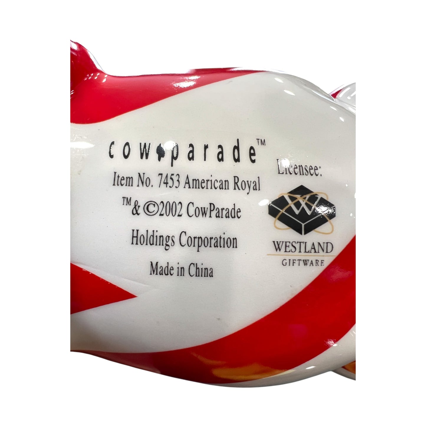 CowParade - American Royal #7453 - No Box - Large - 7.5"