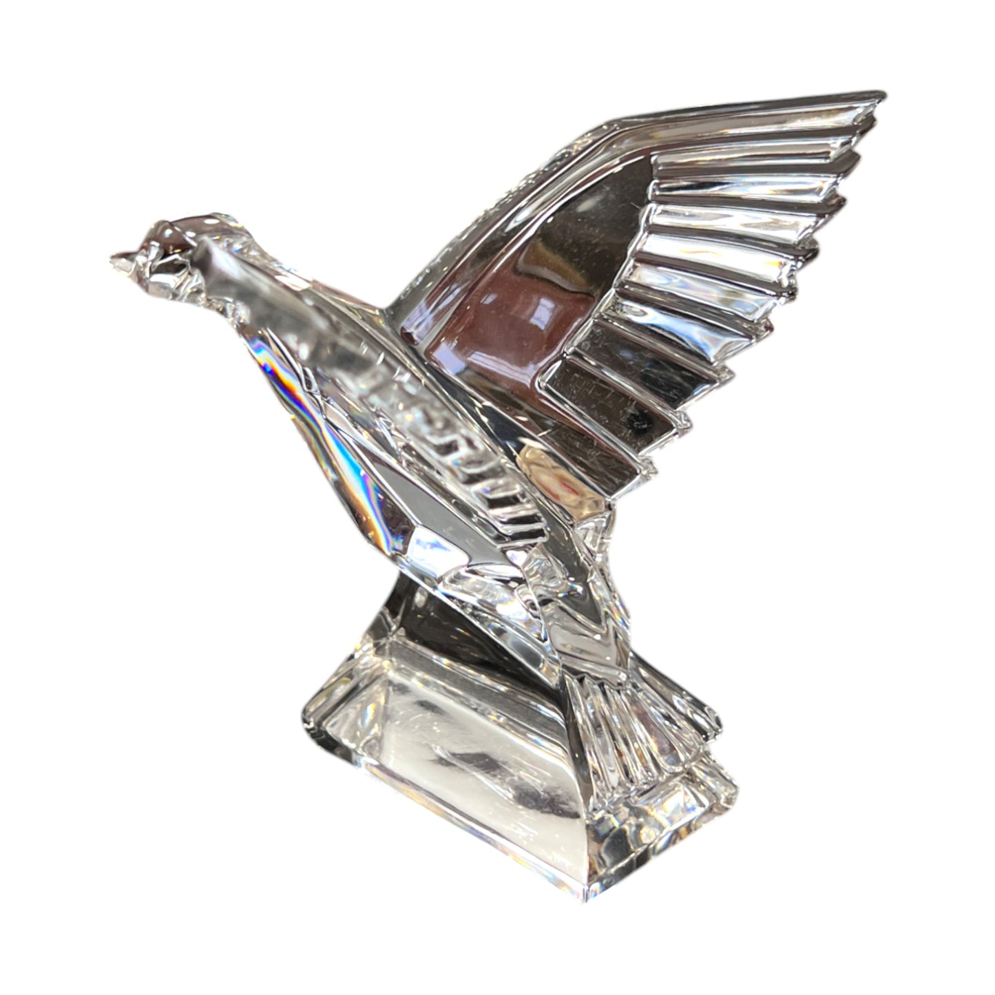 JG Durand - Crystal Flying Duck Figurine - 4.5"
