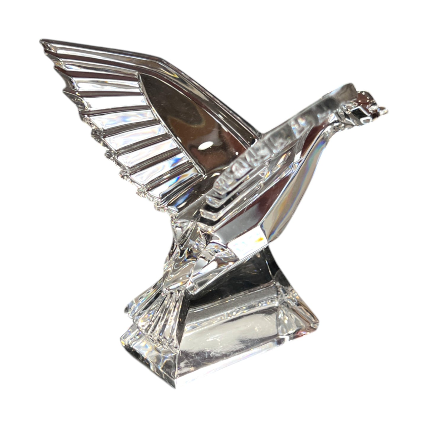 JG Durand - Crystal Flying Duck Figurine - 4.5"