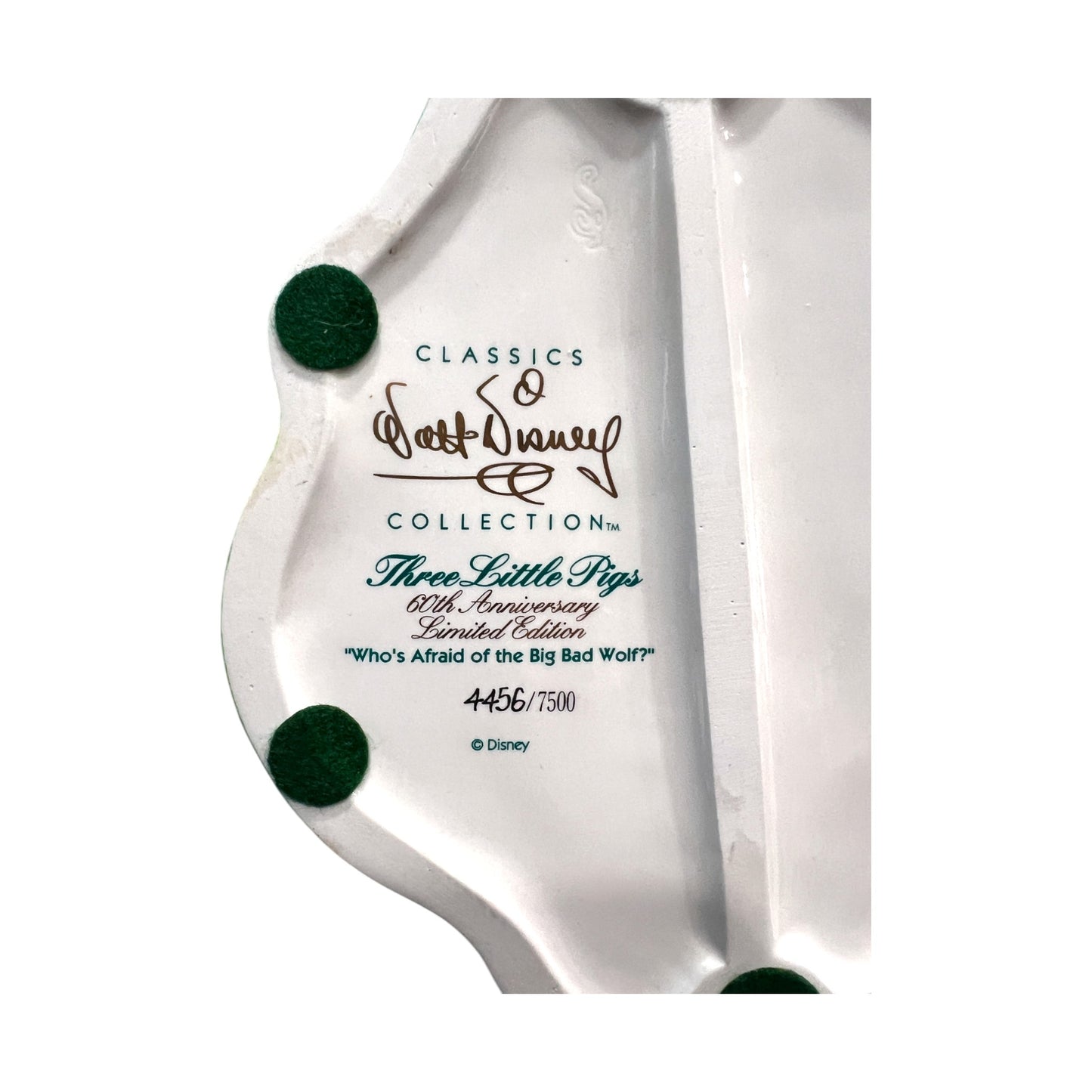 Walt Disney Classic - Three Little Pigs - Who's Afraid Of The Big Bad Wolf - 9"