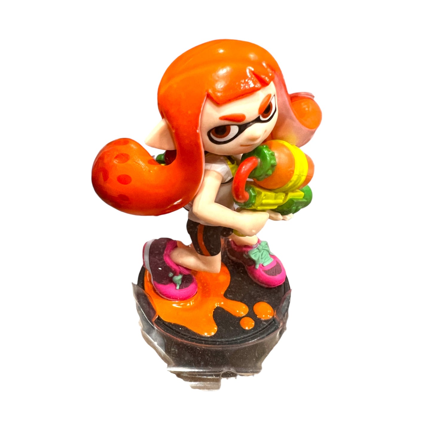 Amiibo - Nintendo Splatoon Inking Girl - New In Box - 3"