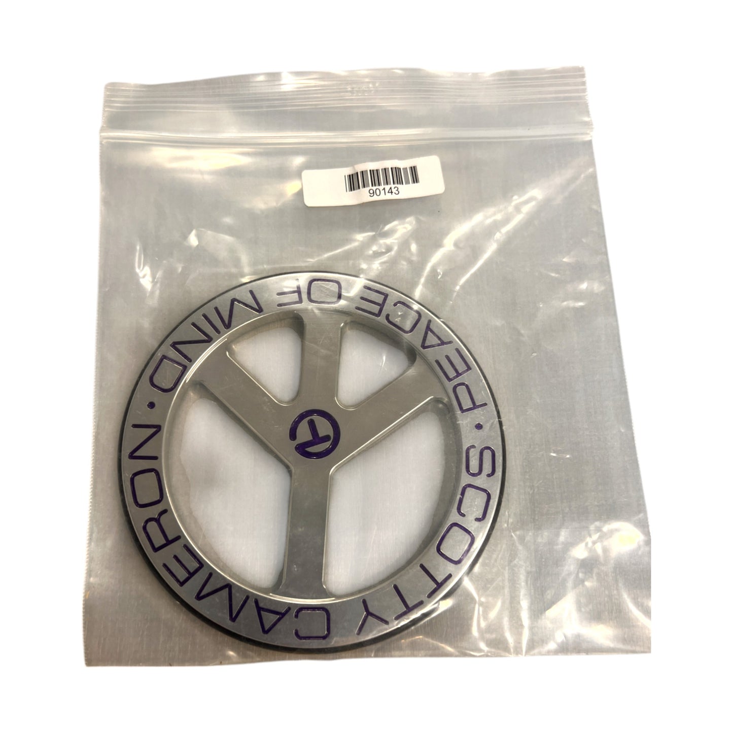 Scotty Cameron - Circle T - Peace Of Mind Bag Tag - New In Bag - 4"