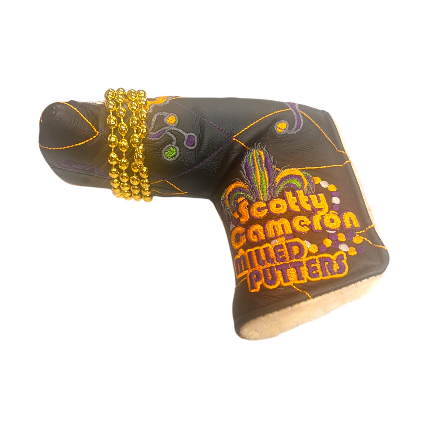 Scotty Cameron - 2012 Mardi Gras Gold Beads Head Cover - NOOB