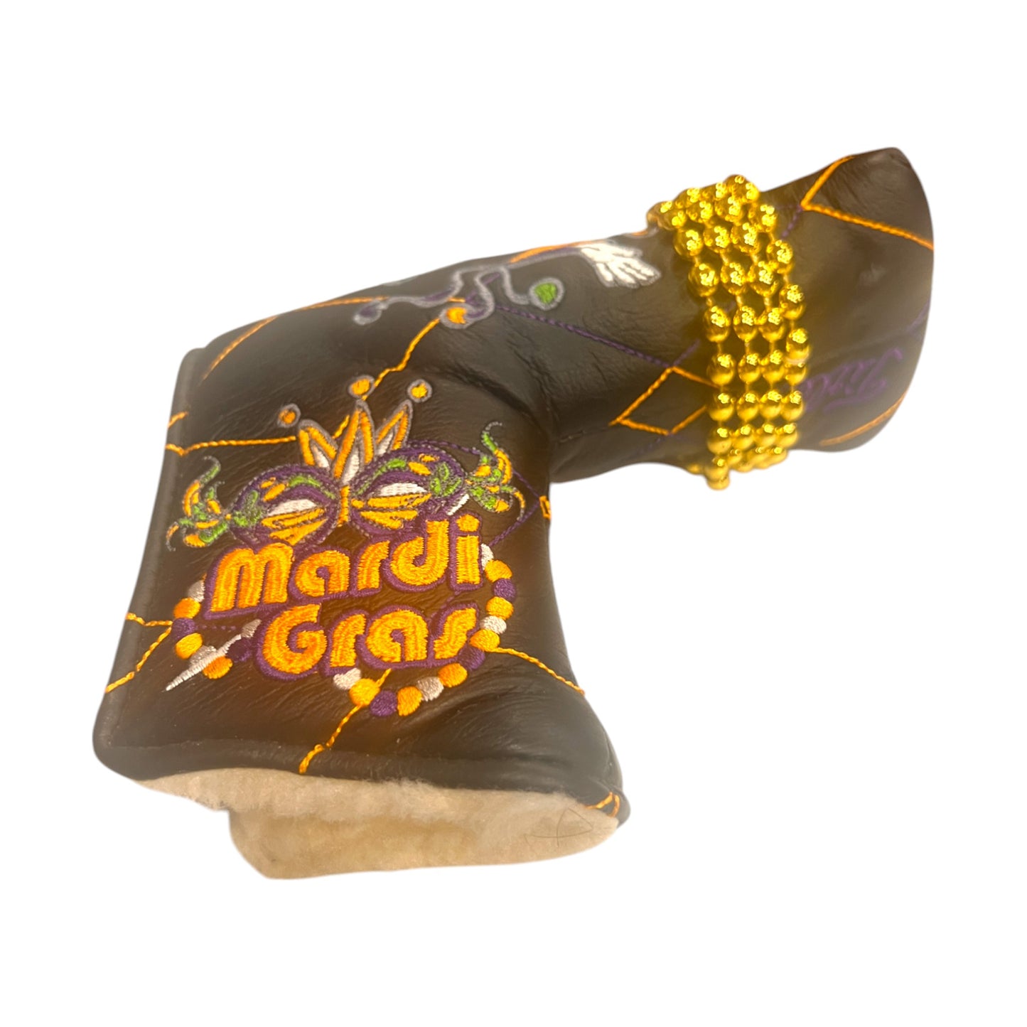 Scotty Cameron - 2012 Mardi Gras Gold Beads Head Cover - NOOB