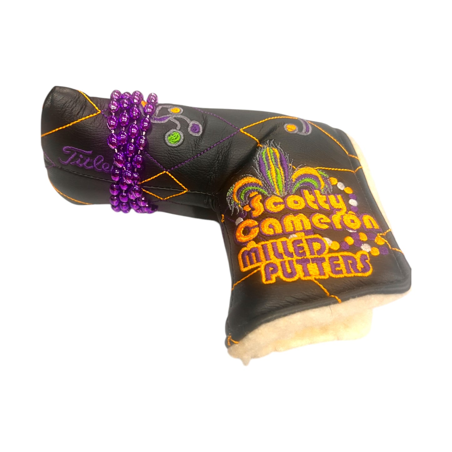 Scotty Cameron - 2012 Mardi Gras Purple Beads Head Cover - 1 of 1006 - NOOB