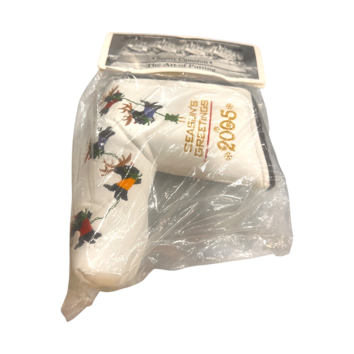 Scotty Cameron - 2005 Holiday - Happy Holidays Putter Cover - NIB