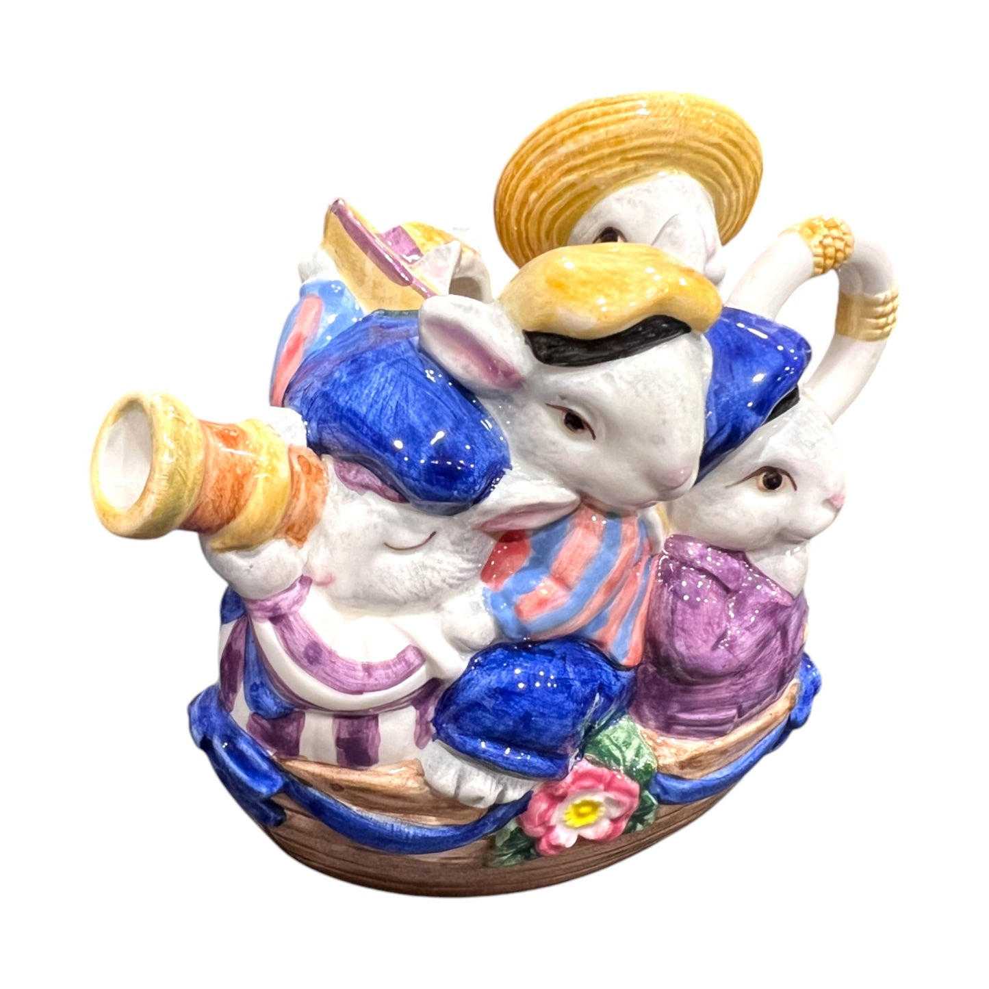 Fitz & Floyd - Easter - Mice Creamer - 4.5