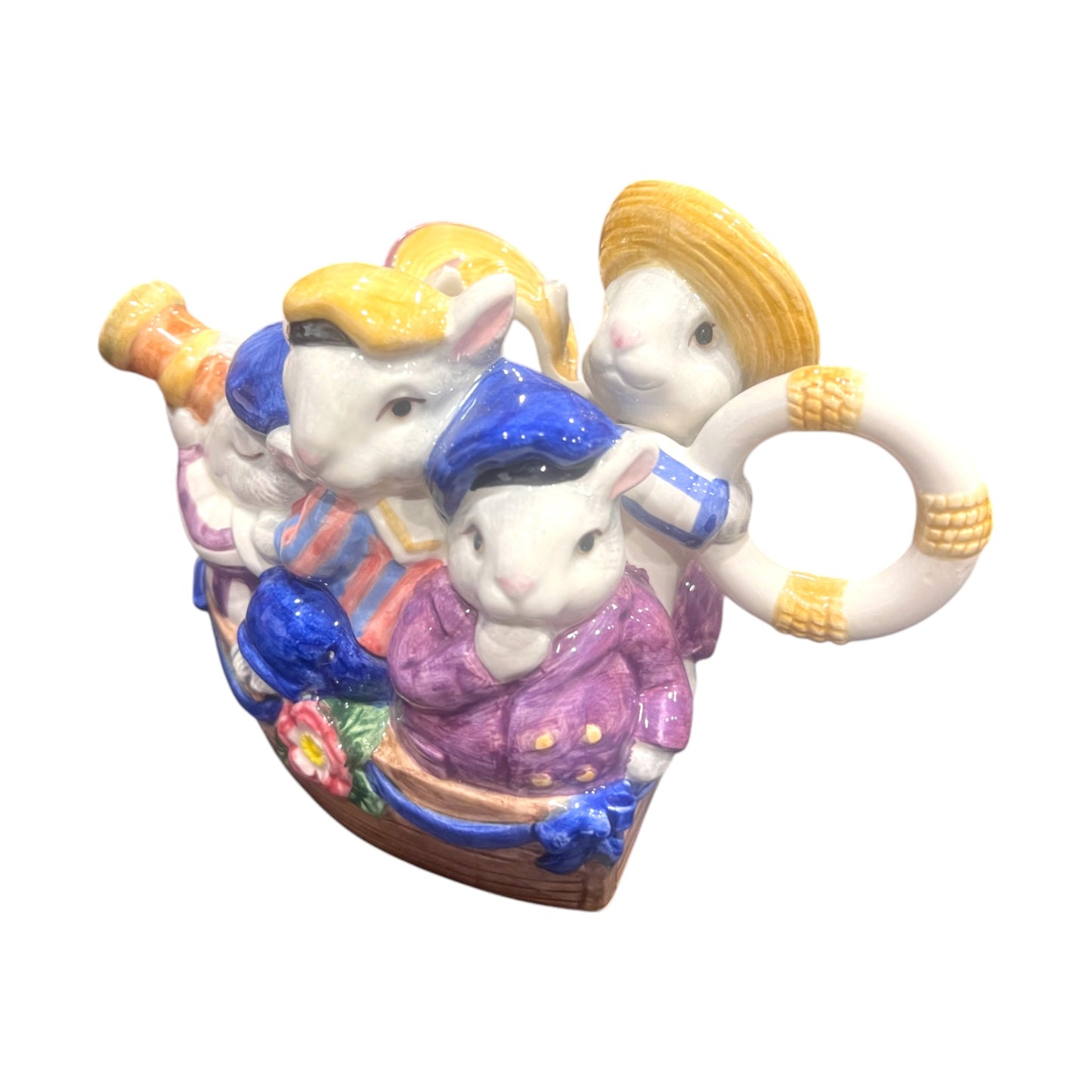 Fitz & Floyd - Easter - Mice Creamer - 4.5