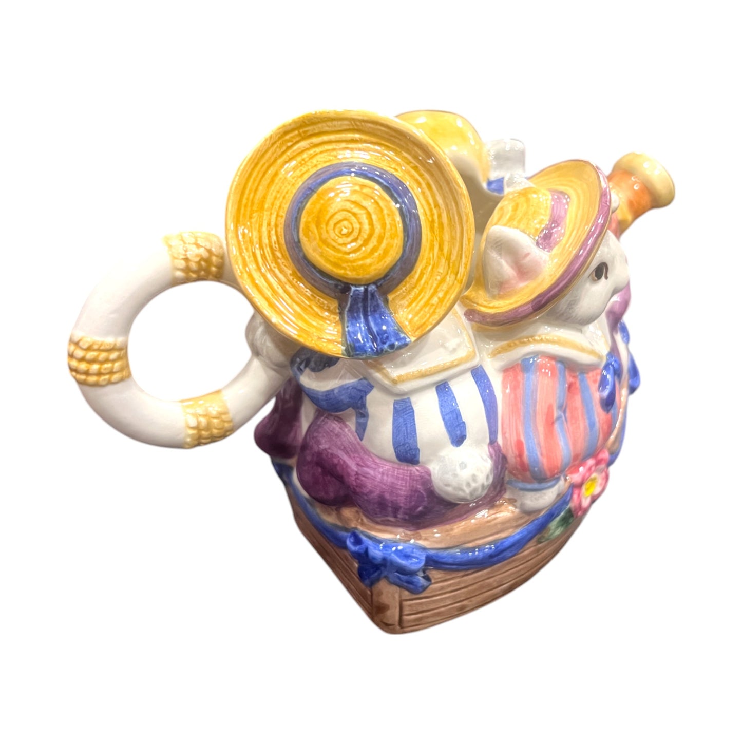 Fitz & Floyd - Easter - Mice Creamer - 4.5