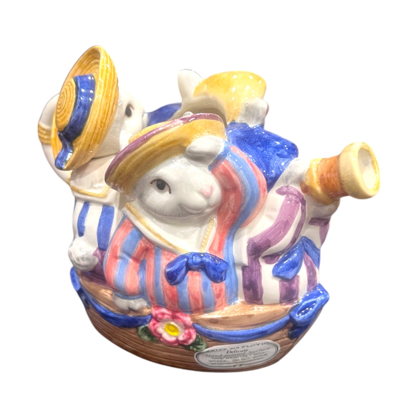 Fitz & Floyd - Easter - Mice Creamer - 4.5