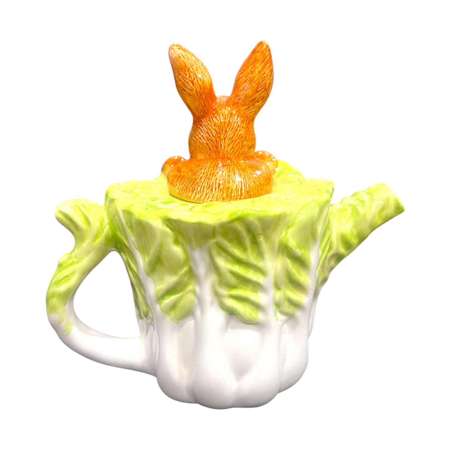Mitchell Wu - Easter - Rabbit Teapot - 1990 - 8"