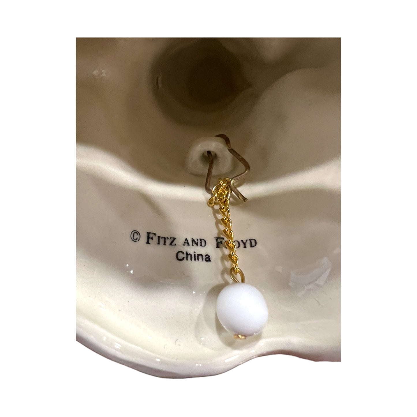 Fitz & Floyd - Christmas - Santa Claus Bell - 1995 - 6"