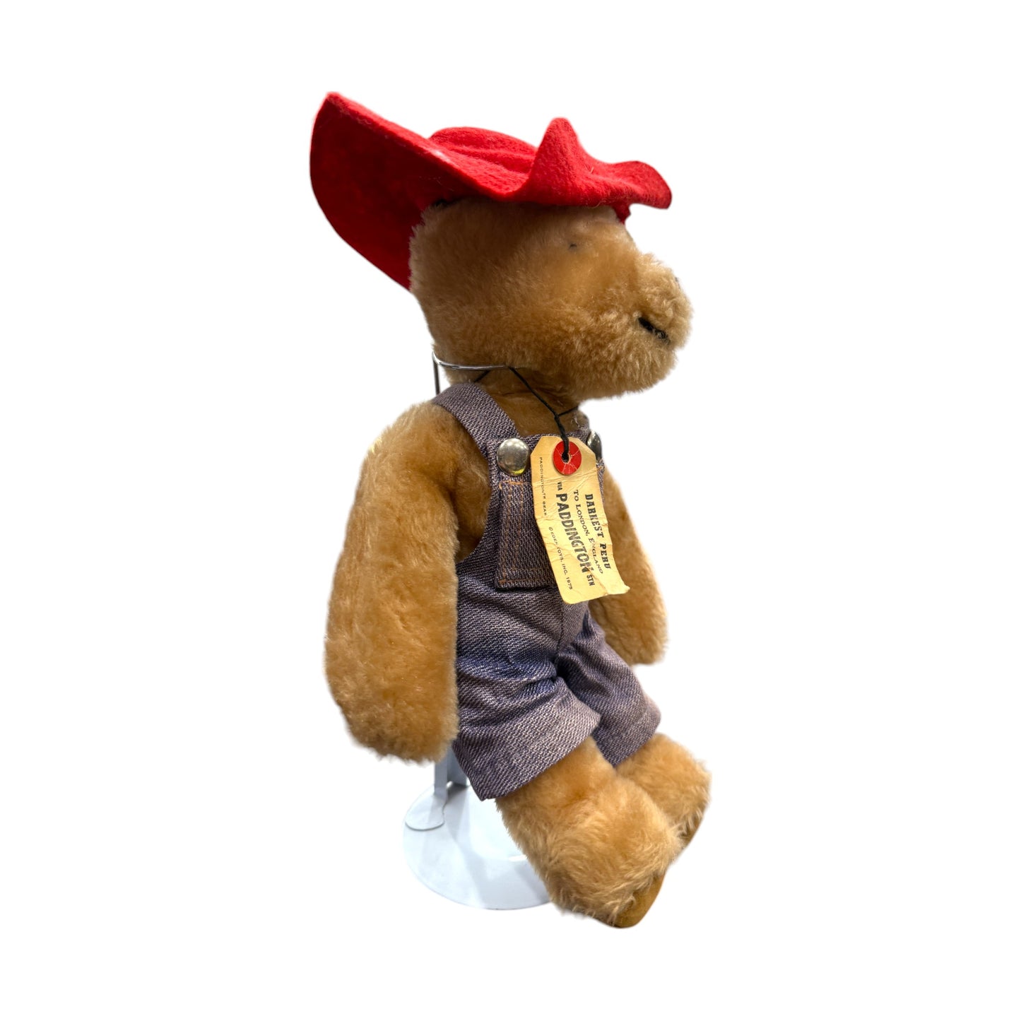 Paddington Teddy Bear - Peru To England - 13"