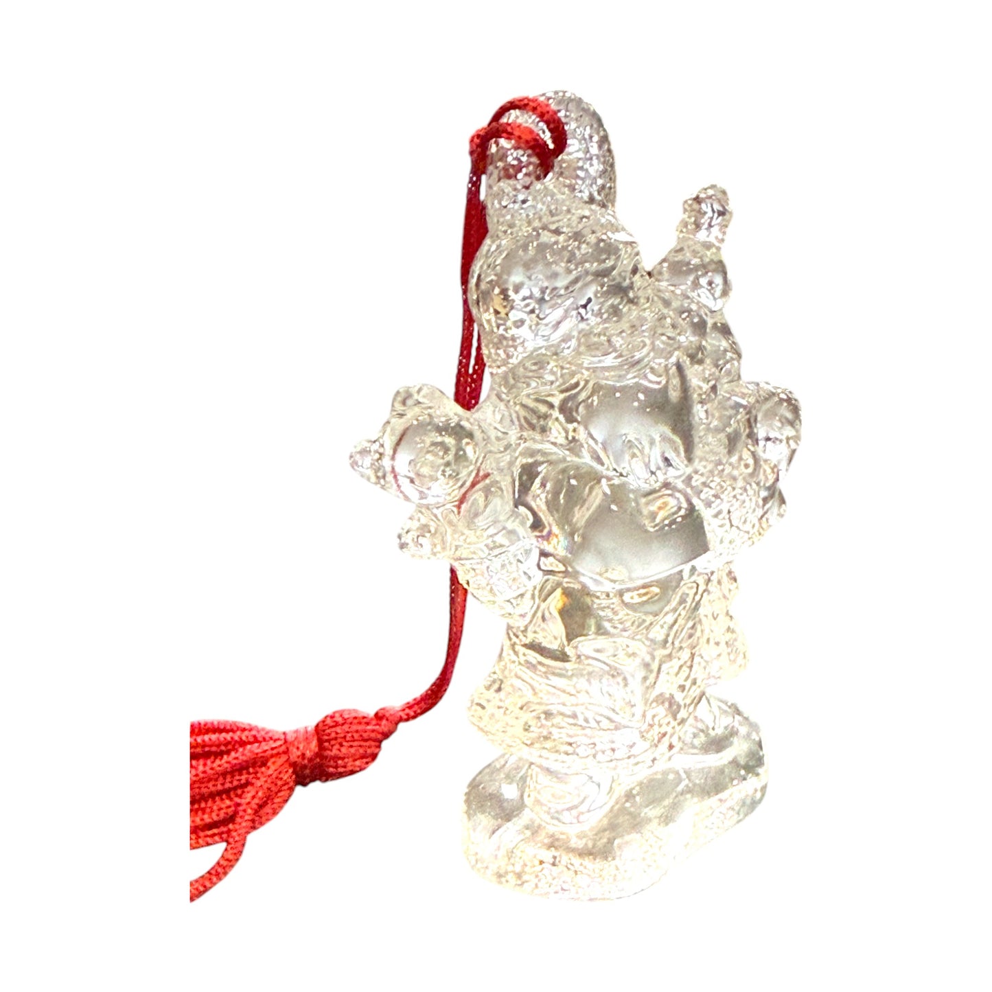 Waterford Crystal - Christmas Ornament - Traditional Santa #2 - 3"