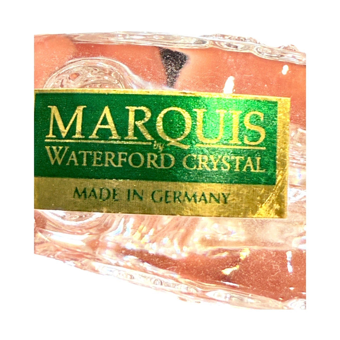 Waterford Crystal - Christmas Ornament - Rocking Horse - Original Box - 3"