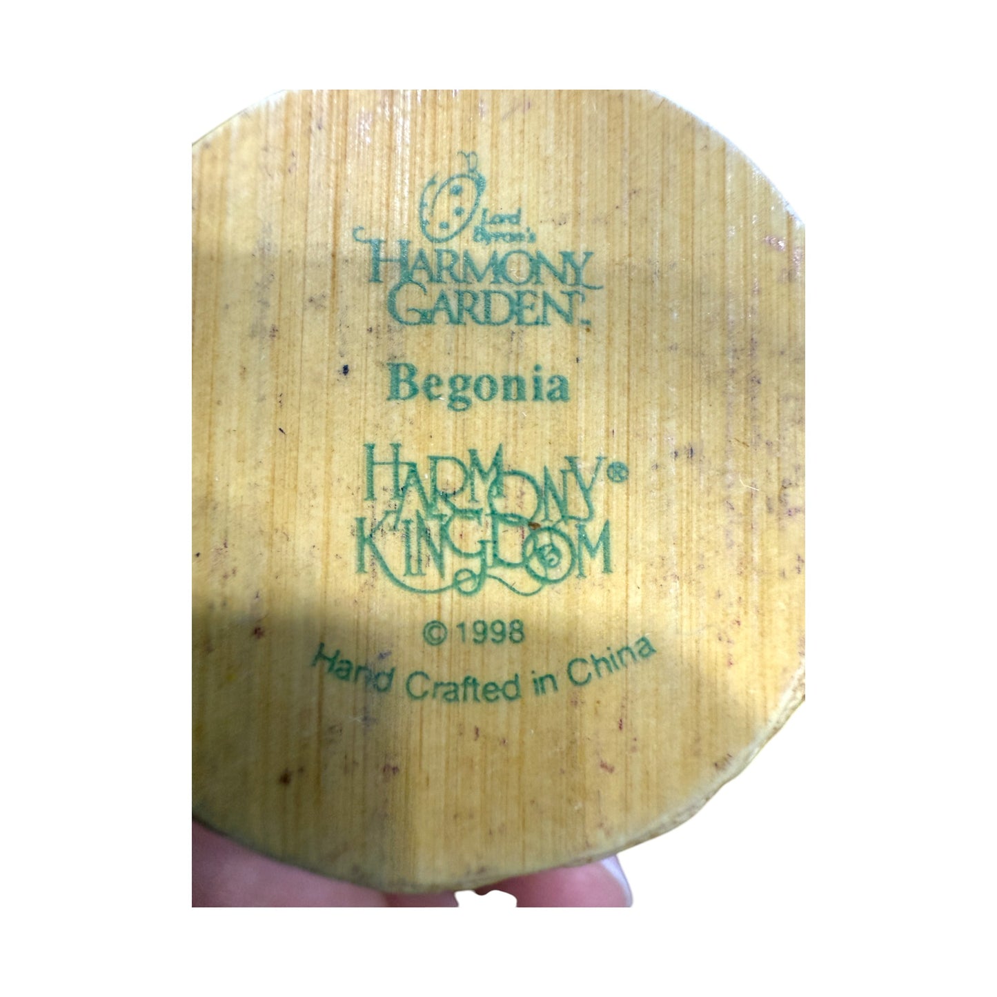 Harmony Kingdom - Begonia - 1996 - 3"