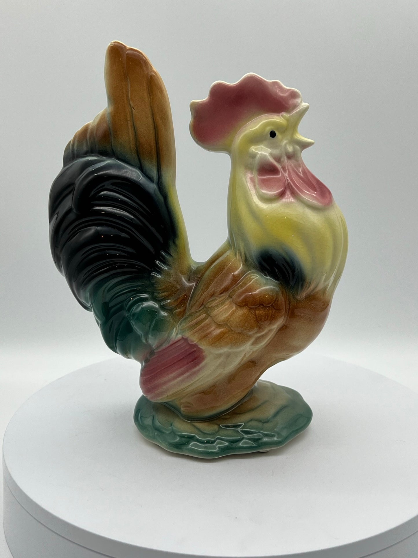 Royal Copley - Rooster - Vintage - 8"