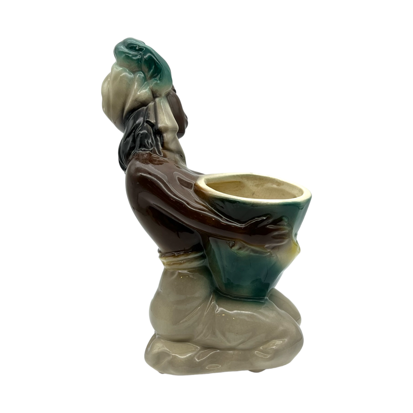 Royal Copley - Balinese Girl Planter - 8.5"