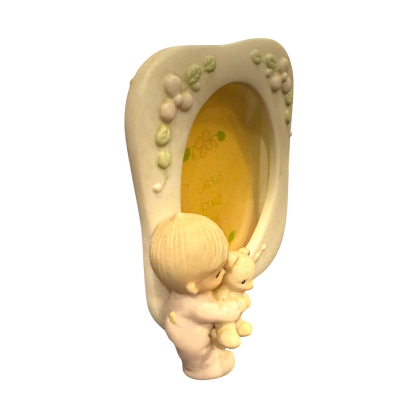 Precious Moments - Jesus Loves Me Picture Frame - 1981 - 5"