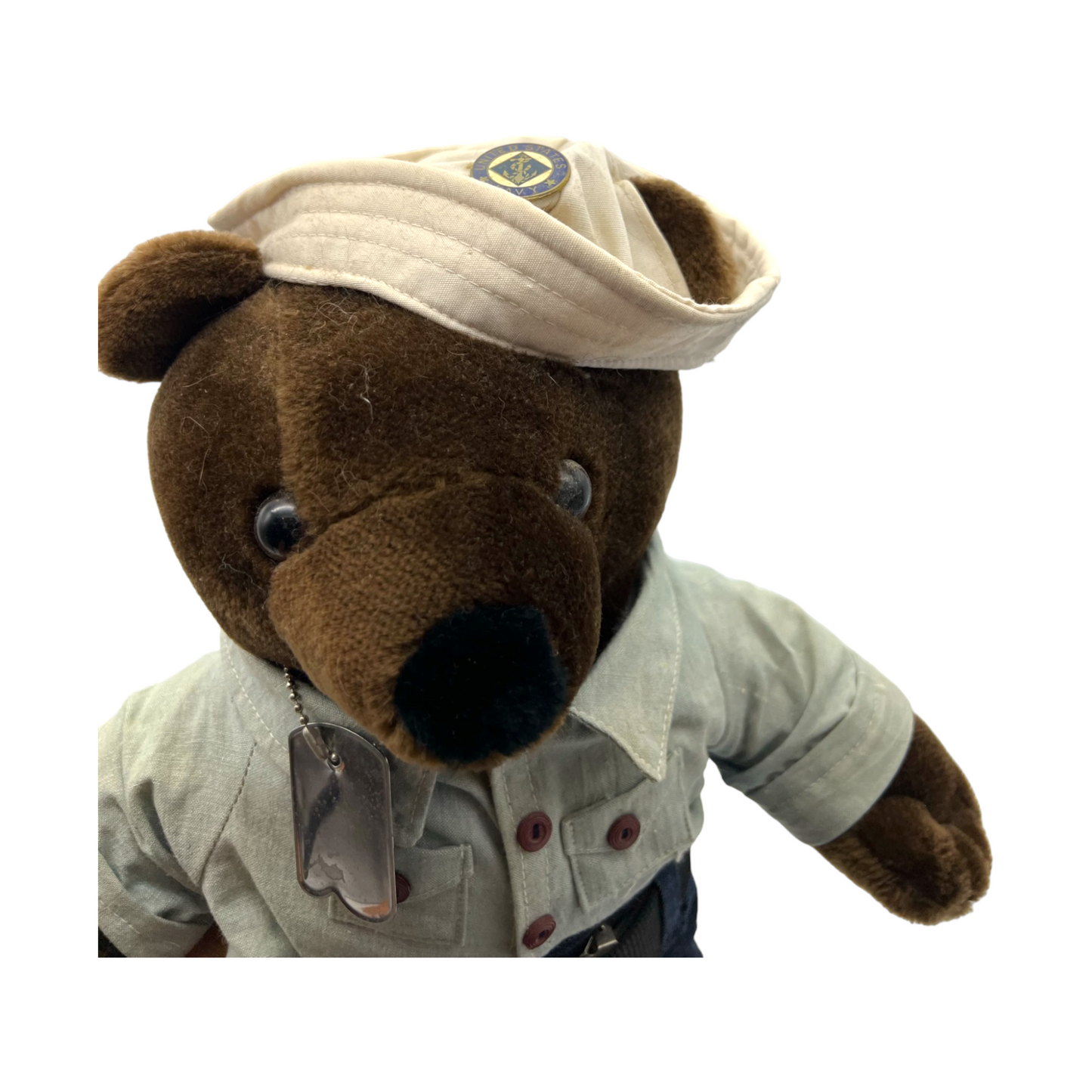 Bear Forces Of America - Navy - Light Blue Shirt - 22"