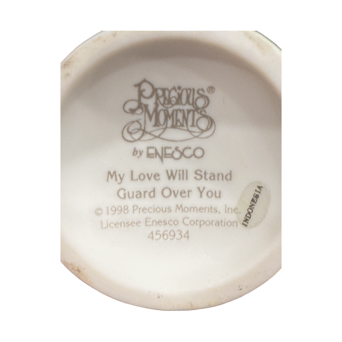 Precious Moments - My Love Will Stand Guard Over You (England) - 456934 - 3.75"